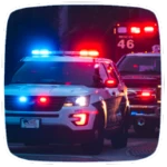 police siren sounds android application logo